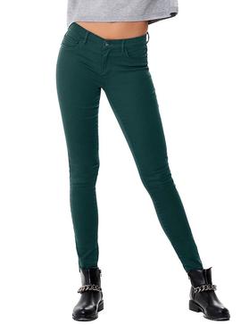 Pantalon Only Rain Verde