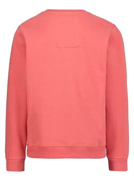 Sudadera Ecoalf Classic Coral Para Niña