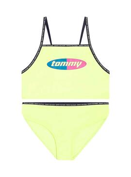 Bikini Tommy Hilfiger Bralette Set Amarillo Niña