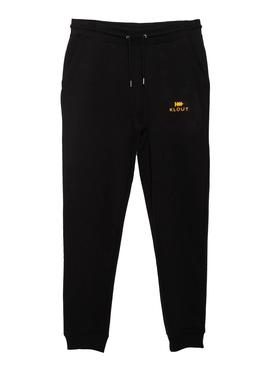 Pantalón Klout Jogger Basic Negro Para Hombre