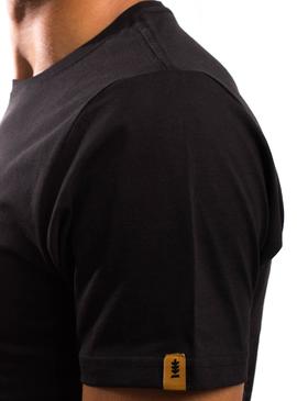 Camiseta Klout Basic Negro para Hombre