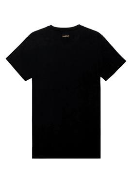 Camiseta Klout Basic Negro para Hombre