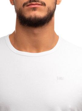 Camiseta Klout Organic Premium Blanco para Hombre