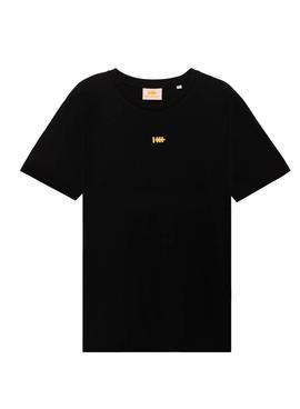 Camiseta Klout Crucigrama Negro Para Hombre