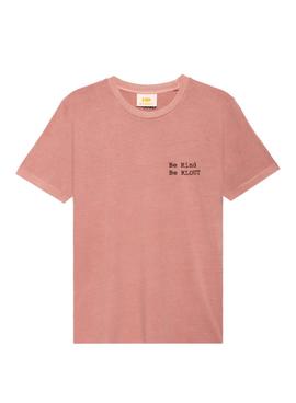 Camiseta Klout Dyed Rosa Para Hombre