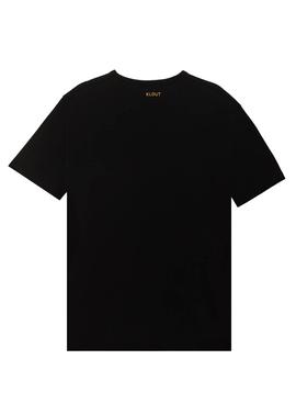 Camiseta Klout Organic Premium Negro para Hombre