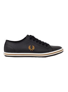Zapatillas Fred Perry Kingston Negro Para Hombre