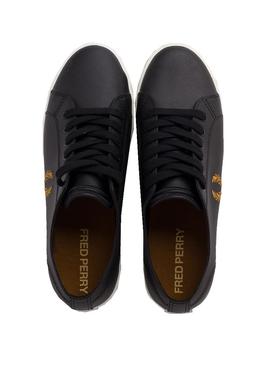 Zapatillas Fred Perry Kingston Negro Para Hombre