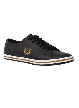 Zapatillas Fred Perry Kingston Negro Para Hombre