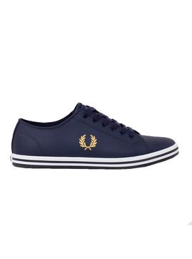 Zapatillas Fred Perry Kingston Azul Marino Hombre