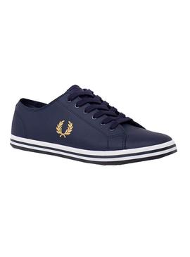 Zapatillas Fred Perry Kingston Azul Marino Hombre