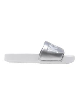 Chanclas Kappa Adam 9 Blanco Para Mujer