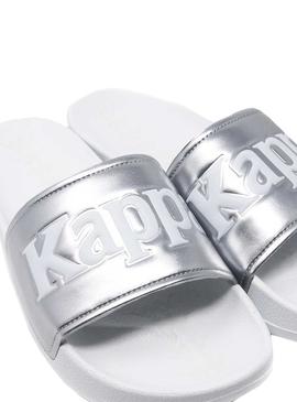 Chanclas Kappa Adam 9 Blanco Para Mujer
