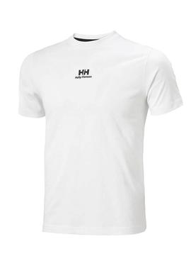 Camiseta Helly Hansen Logo YO20 Blanco Para Hombre