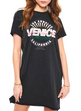 Vestido Only Lucy Life Venice Negro Para Mujer