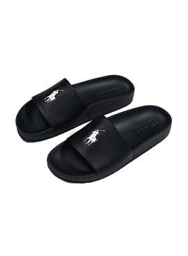 Chanclas Polo Ralph Lauren Synthetic Marino Hombre