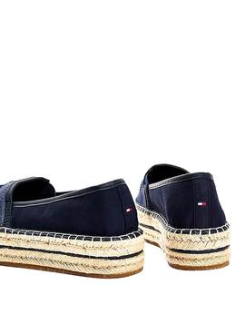 Alpargatas Tommy Hilfiger Gradient Marino Mujer