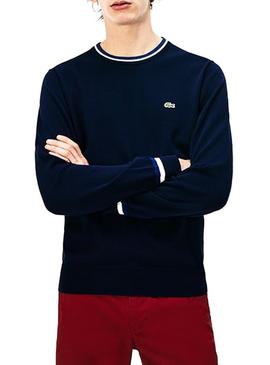 Jersey Lacoste AH9691 Azul Marino Para Hombre
