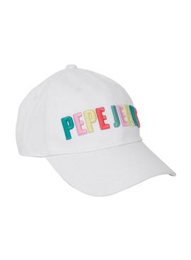 Gorra Pepe Jeans Andrea Blanco Para Mujer