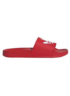 Chanclas Adidas Adilette Lite Rojo Hombre Mujer