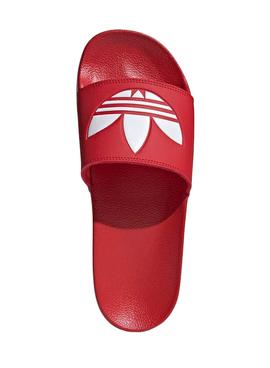 Chanclas Adidas Adilette Lite Rojo Hombre Mujer