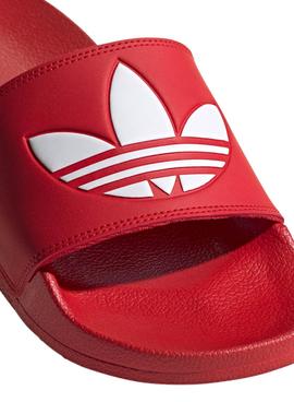 Chanclas Adidas Adilette Lite Rojo Hombre Mujer