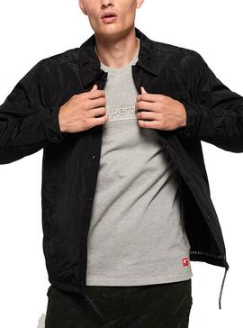 Chaqueta Superdry Surplus Goods Negro Para Hombre