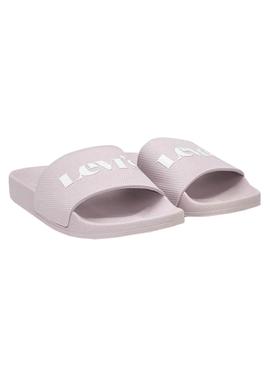 Chanclas Levis June Mono Rosa Claro Para Mujer