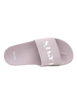 Chanclas Levis June Mono Rosa Claro Para Mujer