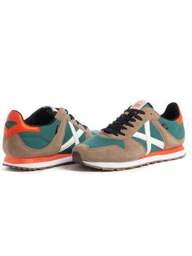 Zapatillas Munich Massana 411 Marrón para Hombre