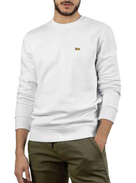 Sudadera Klout Básica Blanca Para Hombre