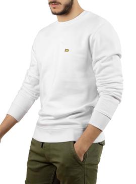 Sudadera Klout Básica Blanca Para Hombre