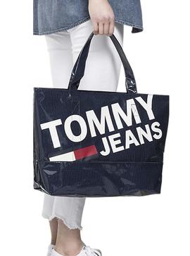 Bolso Tommy Jeans Summer Tote Marino Mujer