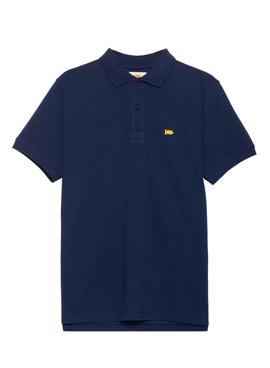 Polo Klout Básico Marino para Hombre