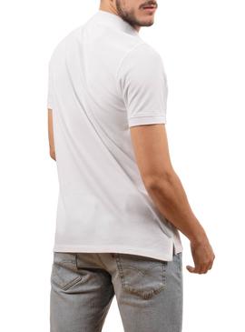 Polo Klout Básico Blanco Para Hombre