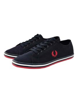 Zapatillas Fred Perry Kingston Twill Azul Marino