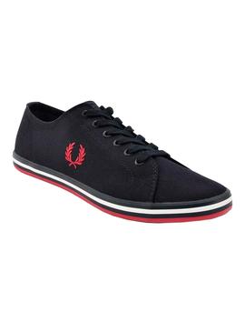 Zapatillas Fred Perry Kingston Twill Azul Marino