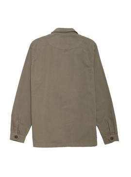Sobrecamisa Klout Sahariana Verde Para Hombre