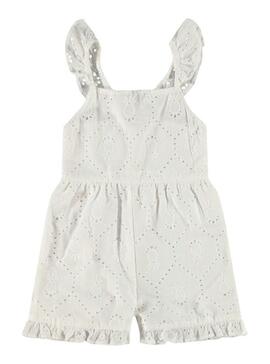 Mono Name It Judith Playsuit Blanco Para Niña