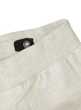 Pantalón Name It Haggo Sweat Beige Para Niño