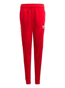 Pantalón Adidas Track Pants Rojo Para Niño y Niña