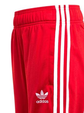 Pantalón Adidas Track Pants Rojo Para Niño y Niña