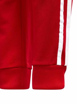 Pantalón Adidas Track Pants Rojo Para Niño y Niña