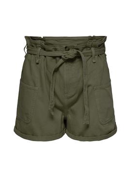 Short Only Mai Life Verde Para Mujer