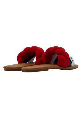 Sandalias Tommy Jeans Braided Strap Marino Mujer