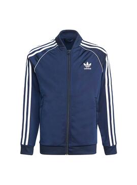 Chaqueta Adidas Track Top Marino Para Niño Niña