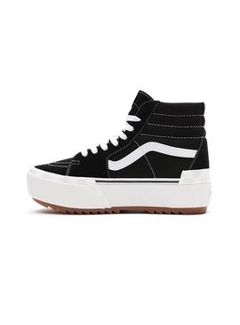Zapatillas Vans UA SK8-HI Stacked Negro Para Mujer