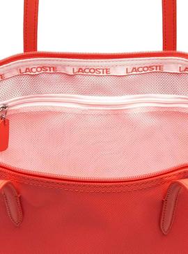 Bolso Lacoste L Shopping Naranja Mujer