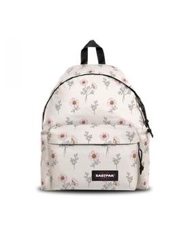Mochila EastPak Padded Pak R Blanca Floral Unisex