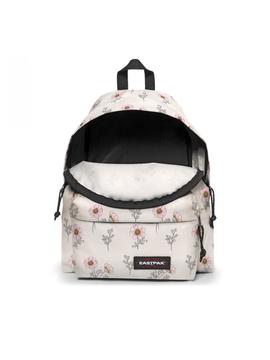 Mochila EastPak Padded Pak R Blanca Floral Unisex